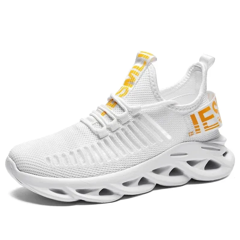 Mens Athletic Sneakers Lightweight Breathable Gym Shoes Non Slip Walking Shoes Comfortable Sports Shoes For Men Training — image 10