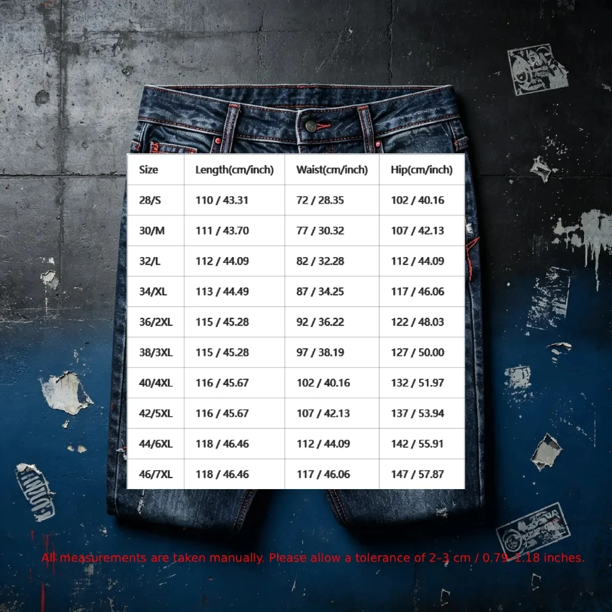 Men Wide Leg Jeans Loose Straight Denim Pants Casual Baggy Trousers Streetwear Hip Hop Daily Wear Fashion Mens Casual Bottoms — image 7