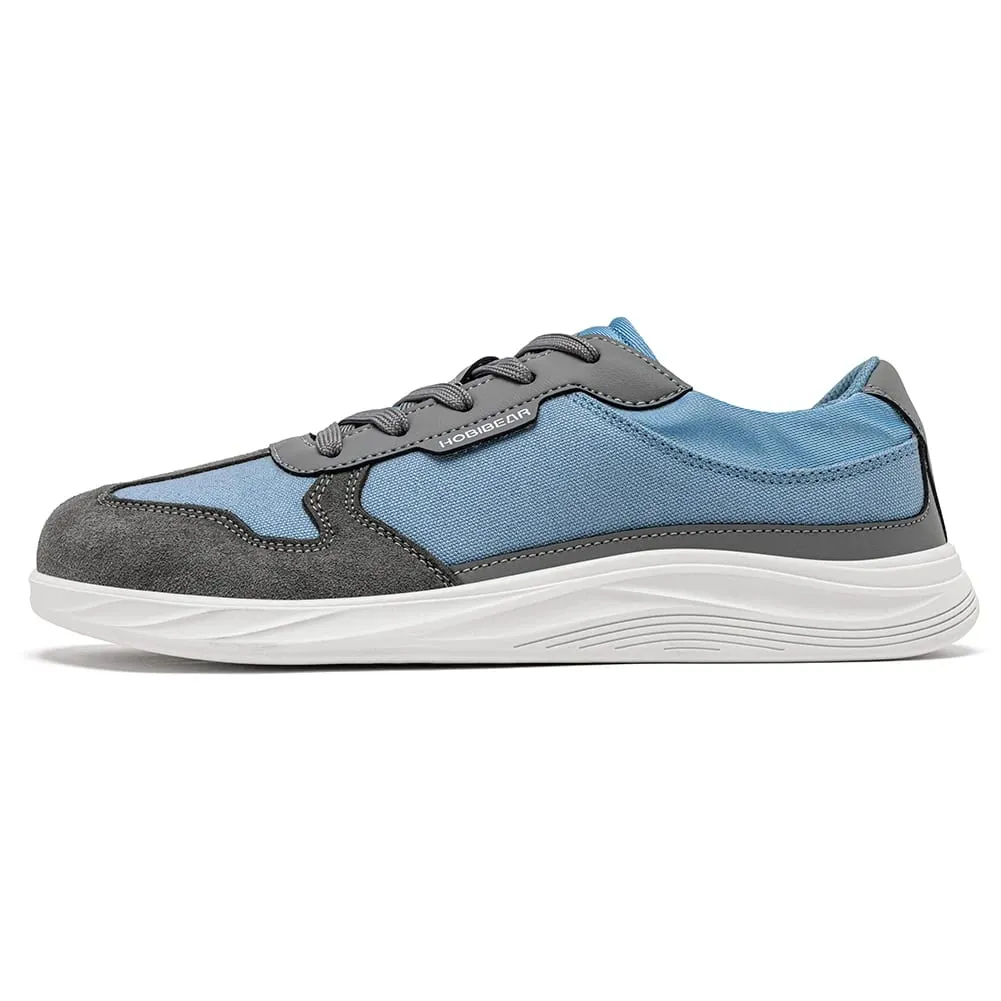 Erkek Kadın Geniş Toe Box Ayakkabı | Minimalist Suni Deri Kanvas Spor Ayakkabı Hafif Günlük Bağcıklı Yürüyüş Ayakkabısı — image 11