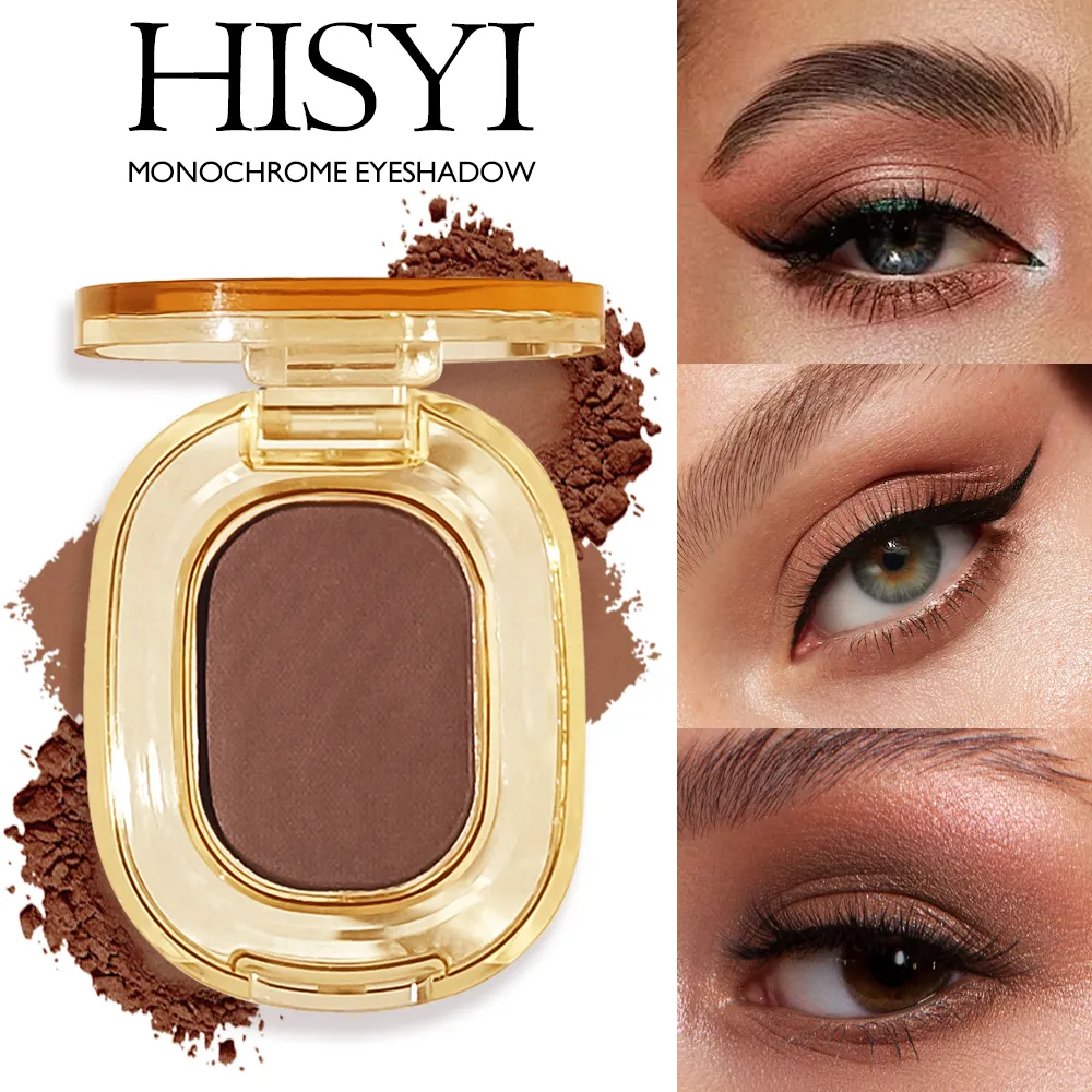 Matte Single Eyeshadow — Brown for Eye Brightening & Face Conceal Long-Lasting Waterproof Easy Blend Multi-Look Xmas & Winter — image 2