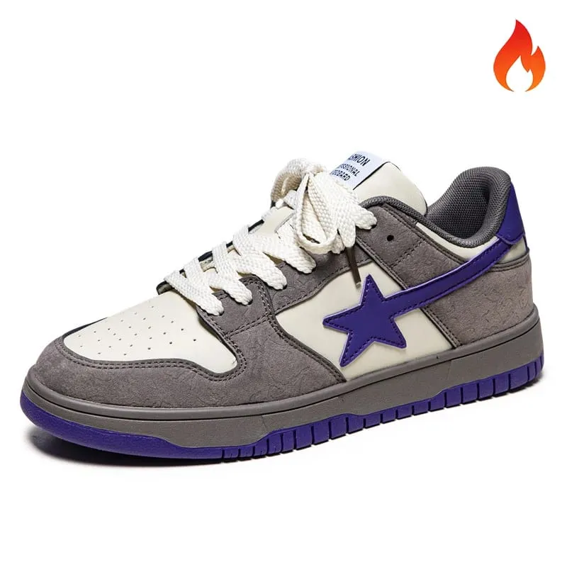 Men Women Classic Skateboard Shoes Casual Sneakers Flat Non‑Slip Breathable Fashion Street Style Board Shoes for Daily Outdoor W — image 9