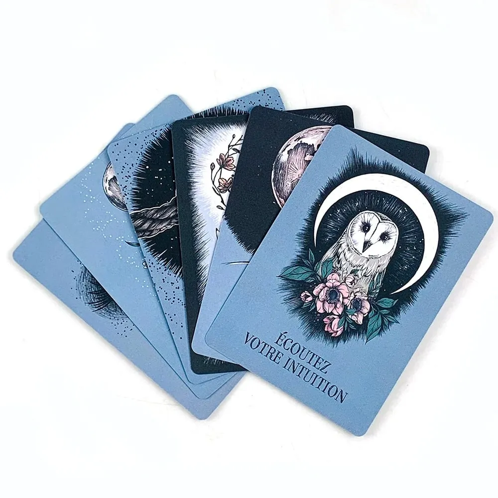 Le Petit Oracle De La Boule De Cristal Oracle Cards 13-Card Deck Athene Noctua Tarot Divination Card with Guidebook — image 5