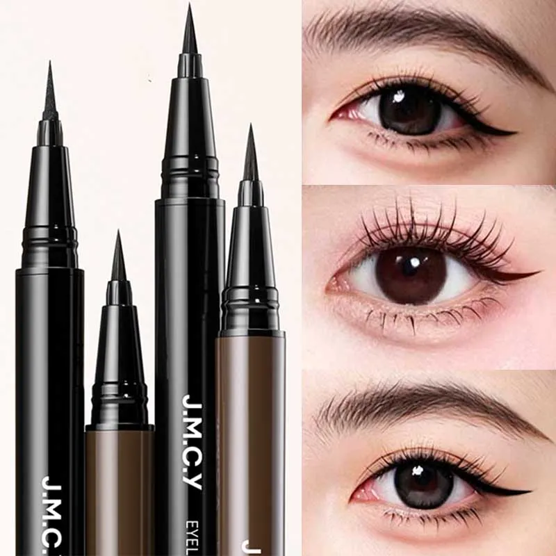 1 Pcs Black Color Eye Make-up Liquid Eyeliner Lasting Waterproof Non Fading Beauty Makeup Tools Quick Dry Non Halo Dye Eyeliner — image 4