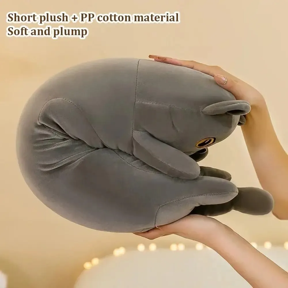 Cute 50/70cm Cat Plush Toy Squishy Soft Sleeping Throw Pillow Creative Lovely Stuffed Animal Birthday Gifts — image 5