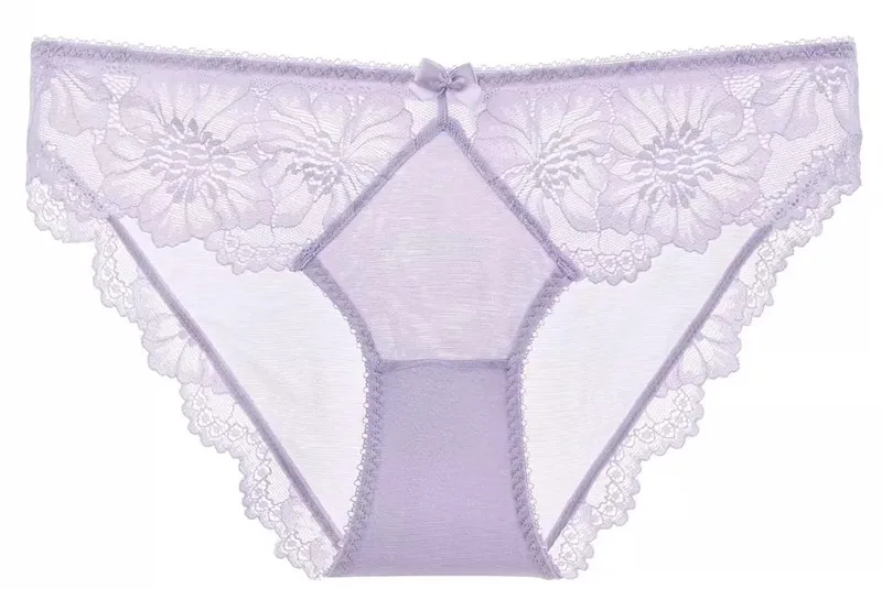 Women Lace Bra Panty Set Summer Thin Push Up Side Support Anti Sag Sexy Pure Desire Lingerie Underwear Suit 32‑38 — image 10
