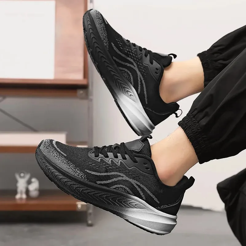 Outdoor Men's Casual Sneakers Minimalist Barefoot Shoes Running Shoes Lightweight Breathable Zero Soles Wide Toe Walking Shoes — image 6