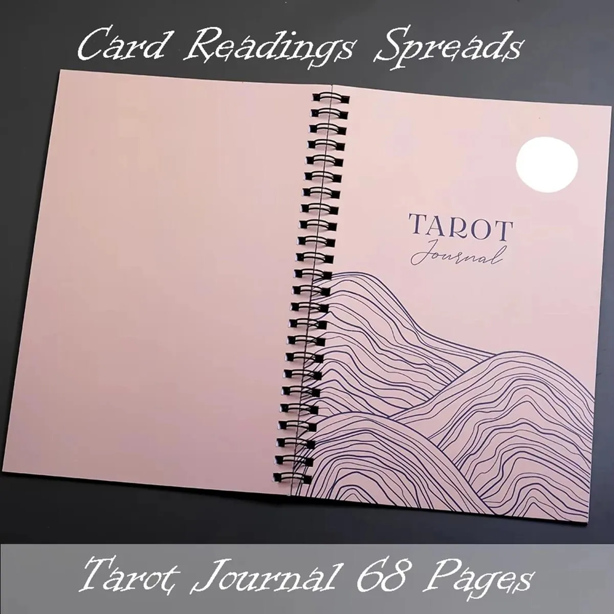 Tarot Journal 68 Pages Card Readings Spreads Major Arcana Cards Study Sheet Tarot Reading Mental Healing Decision-Making Astrolo — image 7