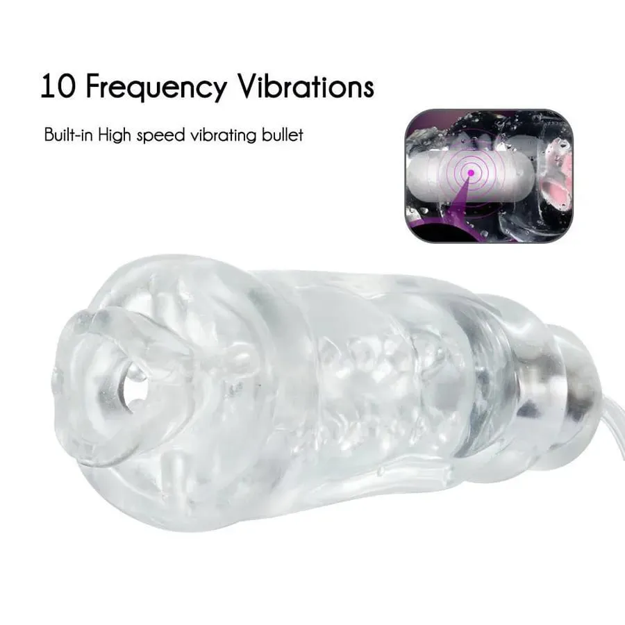 Blowjob Sex Toys For Men Suck Toys Vibrating Oral Sex Toy Silicone Electric Male Masturbator Sex Products Masturbador Masculino