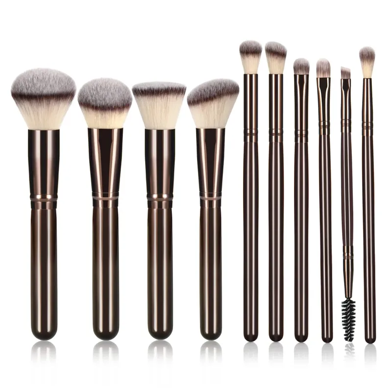13PCS Makeup Brush Set Foundation Concealer Powder Eyeshadow Blush Brush Kabuki Blending Cosmetic Beauty Tool for Face — image 13