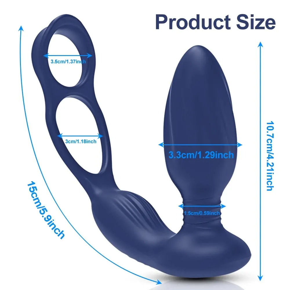 Sex Toys Anal Plug Vibrator Gay Butt Plug Anal Plug Vibrating Stimulator Masturbation Anal Plug Vibrating Men Sex Toys 18+ — image 2