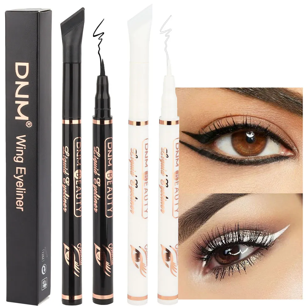 12 Colors Matte Liquid Eyeliner Pen Black Purple Makeup Waterproof Quickly Drying Smooth Ultra-thin Eye Liner Wing Tips Cosmetic