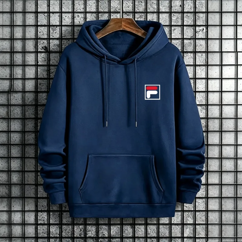 Fashion Men's Hooded Sweatshirts Autumn Winter Daily Casual Sporty Jogging Hoodies Male Home Outdoor Comfort Warm Pullover — image 4