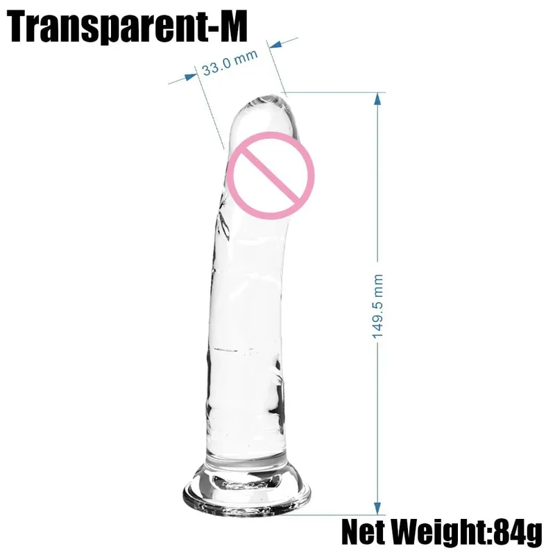 Realistic Purple Anal Dildo Butt Plug with Strong Suction Cup Base Jelly Sex Toy in Multiple Sizes for Hands Free Anal Play for — image 16