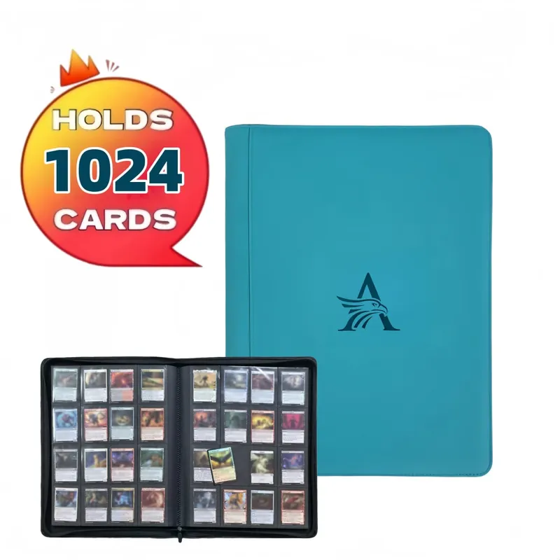 16 Pocket Card Binder - Premium Trading Card Binder Holds 1024 Cards Ultimate protection for TCG & sports cards. Collector's d — image 11