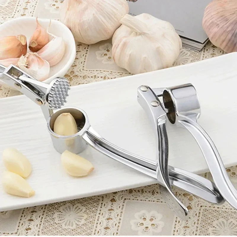 Home Garlic Press Crusher Kitchen Cooking Vegetables Ginger Squeezer Masher Handheld Ginger Mincer Tools Kitchen Accessories — image 4
