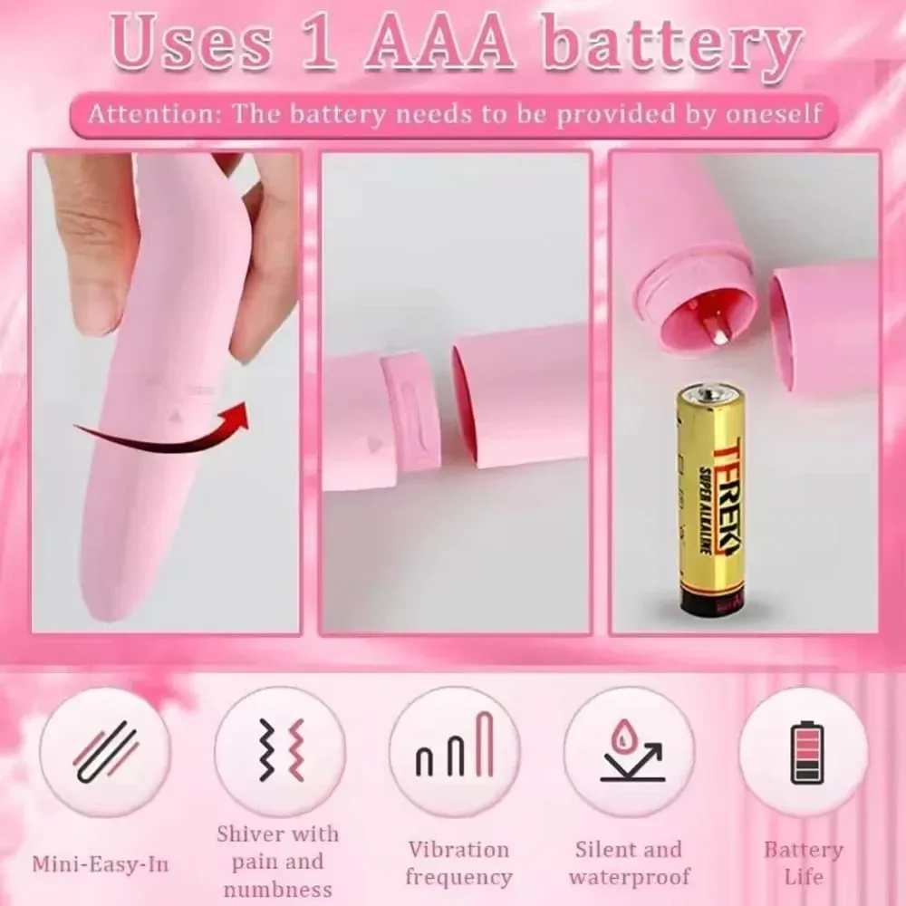 Mini vibrateur à balles pour femmes, stimulateur vaginal, point G, Clitoris, mamelon, masseur vibrant, gode clitoridien, jouets sexuels pour Couples — image 2
