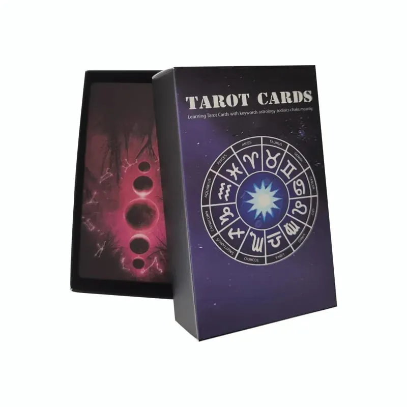 Tarot Cards for Beginners Learning Tarot Deck No Guide Book Needed Tarot Cards with Meanings on Them (Español) 78 Cards Reversed — image 5