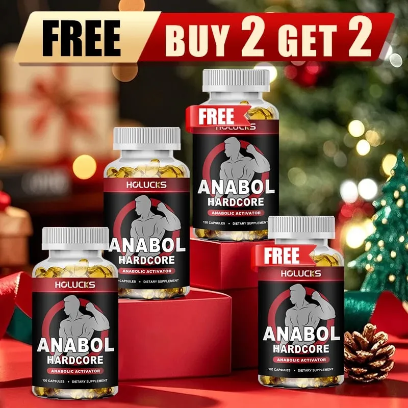 Anabol Hardcore Anabolic Activator Capsules Support Muscle Building Strength Gains & Fat Shredding for Athletes — image 1