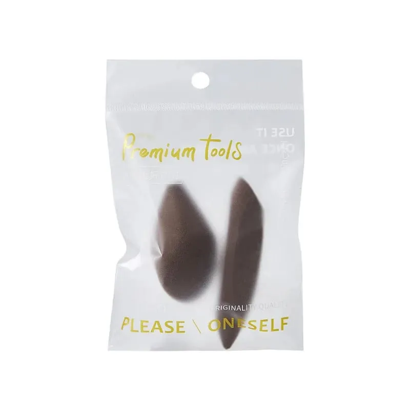 2pcs Finger Shape Makeup Sponge Set Soft Reusable Cosmetic Puff for Foundation Highlighter Concealer Blending for Face Contour — image 6