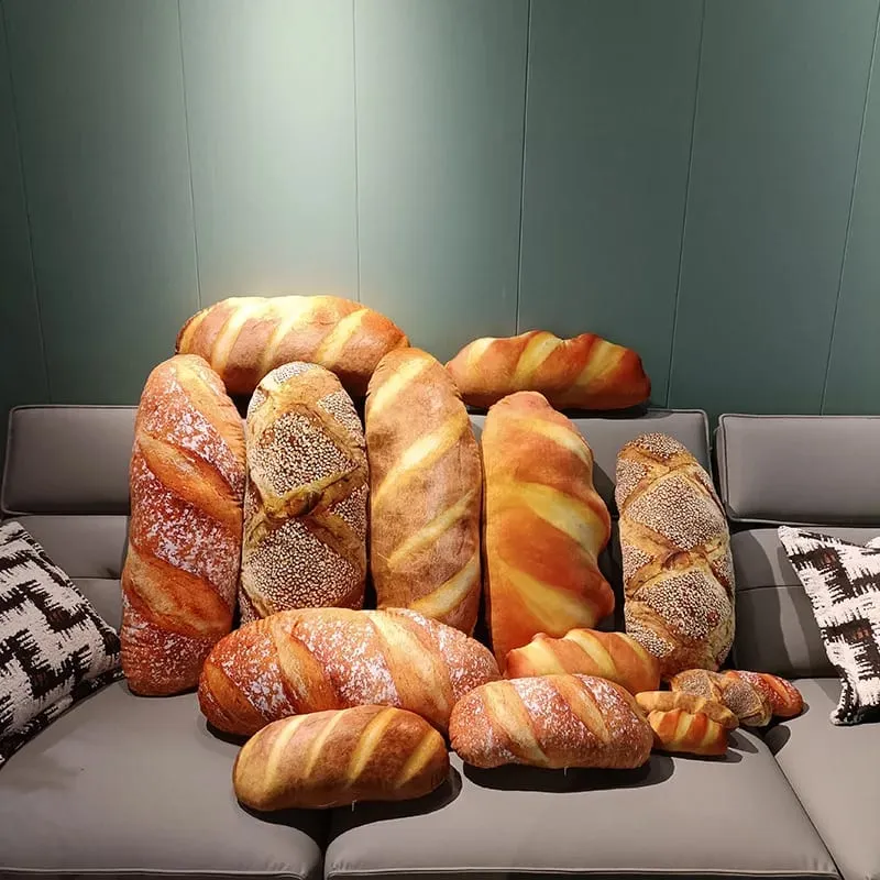Giant Pillow Simulation Kawaii Big Bread Plush Pillow Doll Soft Cute Food Cushion Toys for Kids Children Birthday Christmas Gift — image 2
