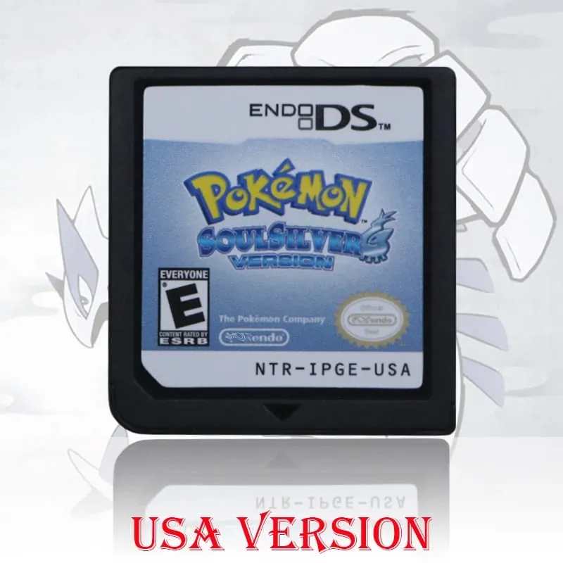 (USA EUR AUS) Pokemon Black White 1/2 Version High Quality Authentic 1:1 Replica DS Video Game Cartridge For DS 2DS 3DS Console — image 12
