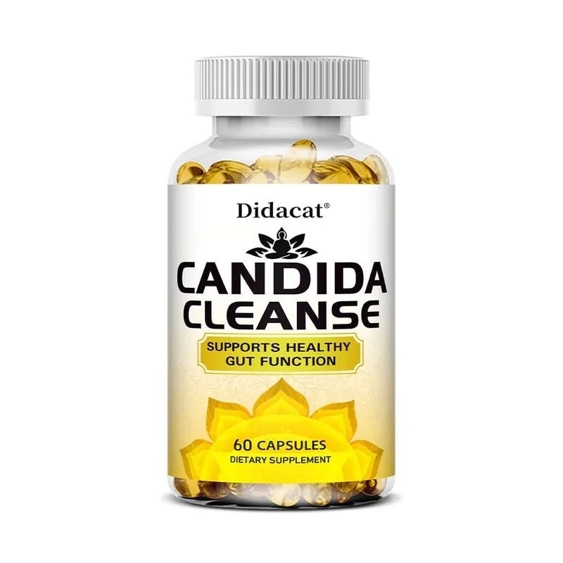Candida Cleanse-Mengandungi Herba Asli dan Probiotik Untuk Menyokong Fungsi Usus Yang Sihat dan Kesihatan Imun Sesuai untuk Uniseks — image 9