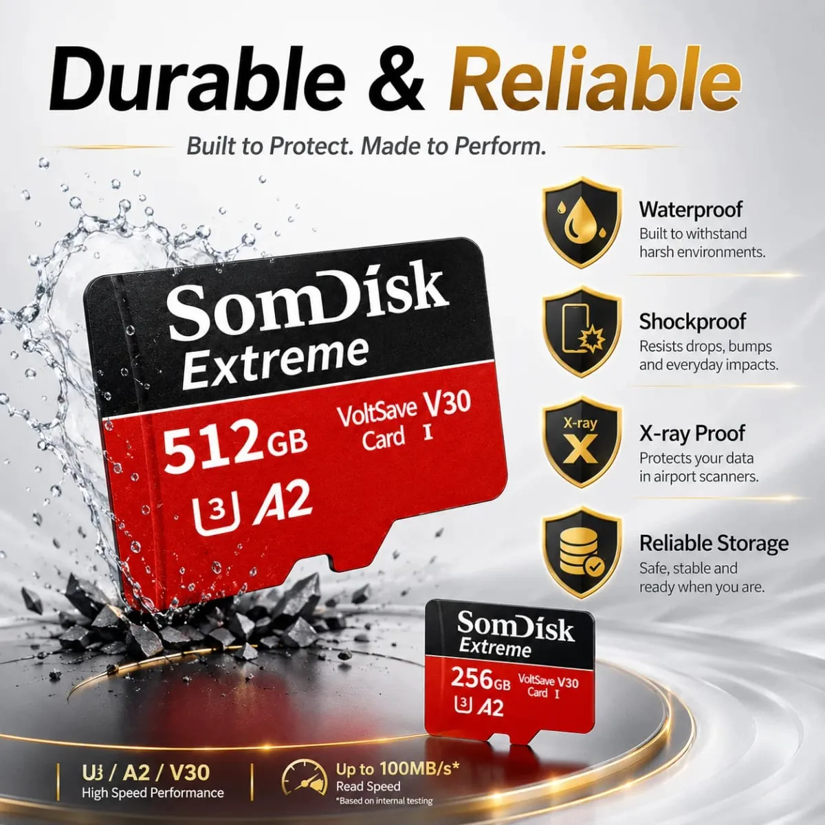 Micro TF/SD Card 512GB Large‑Capacity Memory Card 256GB 128GB SD Cards For Drone Dash Cam Tablet — image 2