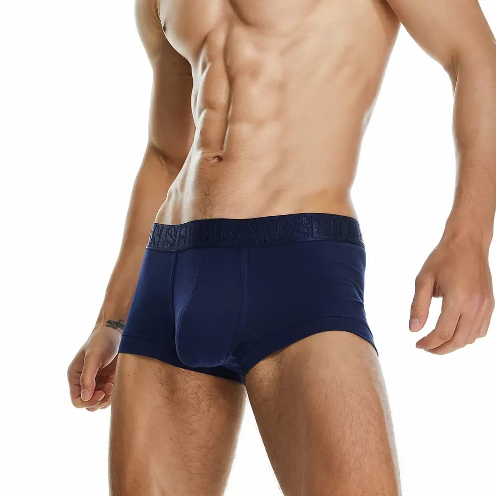 Men's Ribbed Boxer Briefs with 3D Contoured Pouch Elastic Waistband Soft Stretch Fabric for Comfort Casual Underwear — image 23