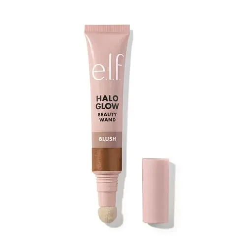 Elf Halo Glow Blush Contour Liquid Contour Blush Stick para sa Defined Shadows Matte Glow Primer Moisturizing Base Pore-minimizing — image 8