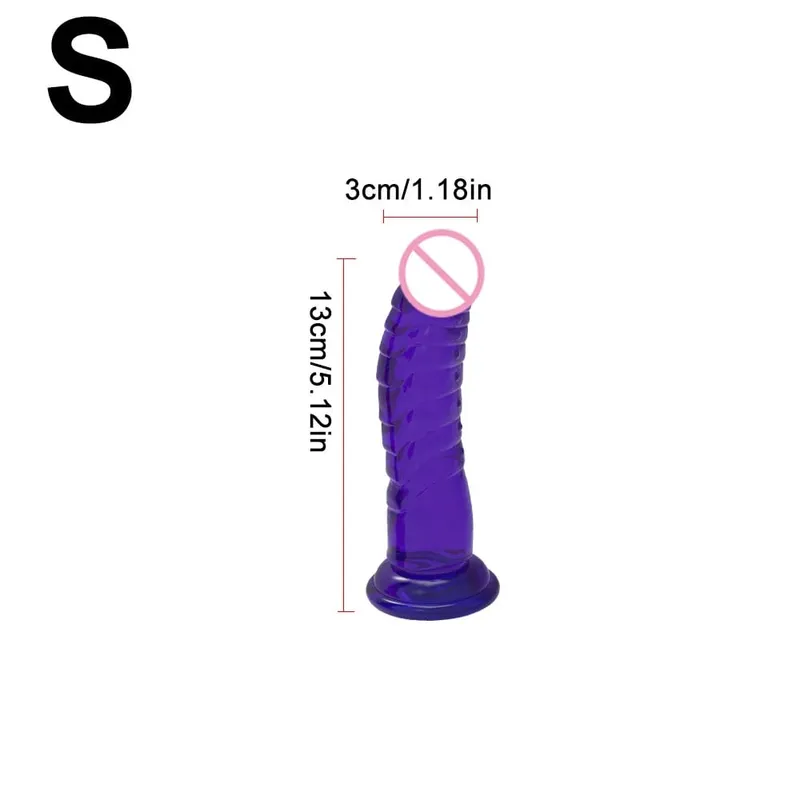 Realistico vibratore nero con forte base a ventosa, morbido giocattolo sessuale per pene per donne e uomini, giocattolo adulto vaginale anale a mani libere in M — image 15