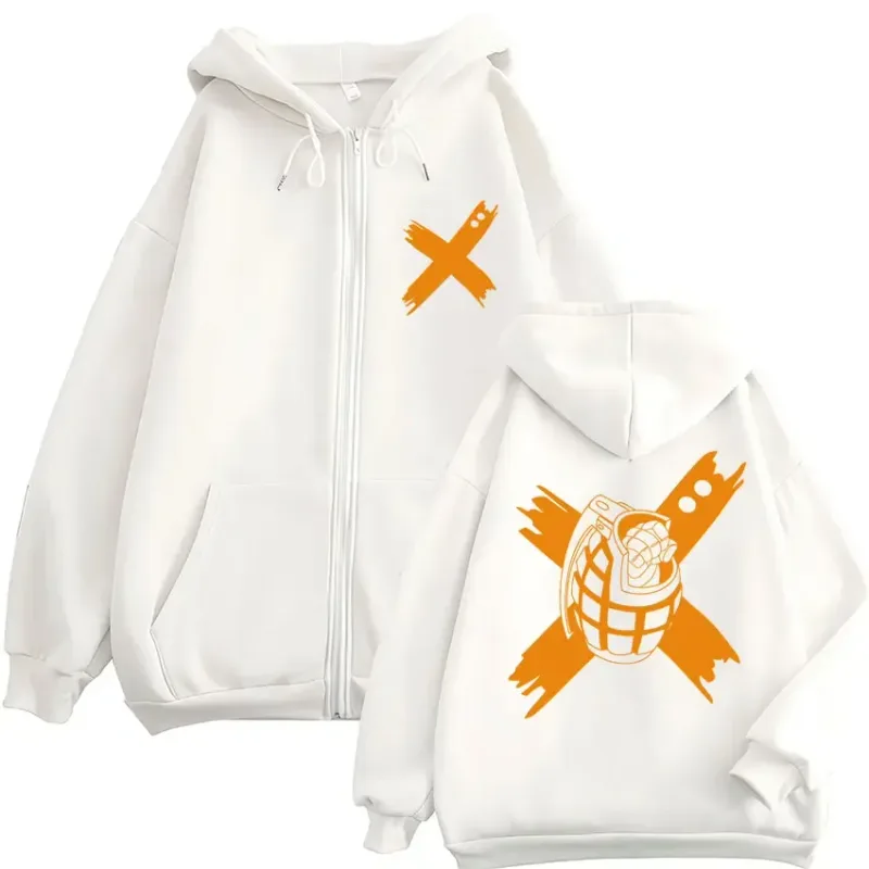 Japan Anime My Hero Academia Zip Up Hoodies Harajuku Fashion Manga Vintage Sweatshirt Men Women Fleece Oversized Tracksuit Coats — image 3