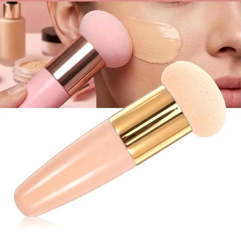 New Mushroom Head Makeup Brush Puff Beauty Makeup Sponge With Handle Make-up for Fashion Women Professional Makeup Tools Puff — image 8