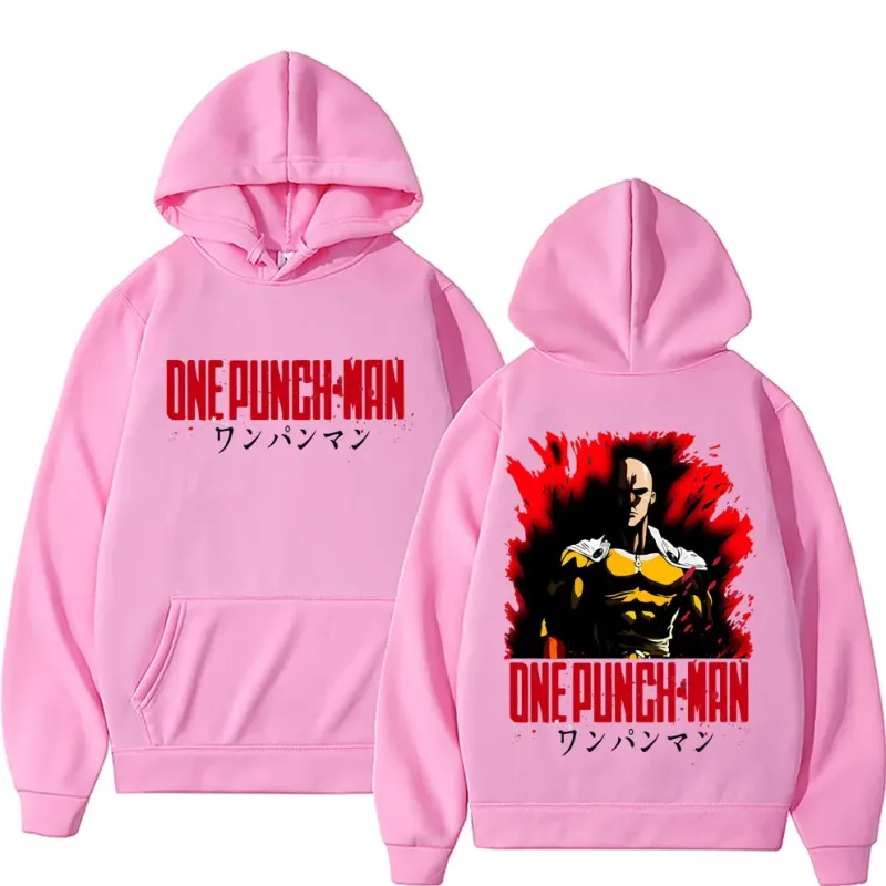 Anime One Punch Man Tatsumaki Hoodies Men Women Clothing Fashion Harajuku Oversized Pullover Men's Casual Sportswear Sweatshirt — image 11