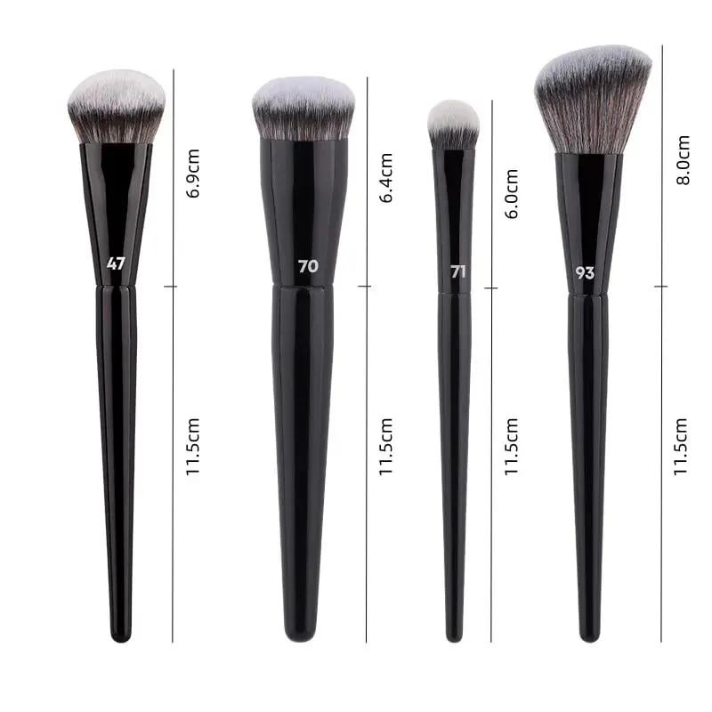 Professional Face Makeup Brushes Broom Foundation Concealer Brush Liquid Cream Blending Blusher Contour Cosmetic Make Up Tools — image 2