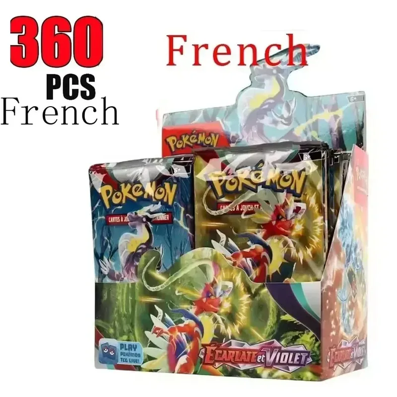 360P French Pokémon cards: Ecarlet & Violet Etsncelles Astral Radiance Obsidian Flames Booster Box Card Game 36 Pack Box — image 7
