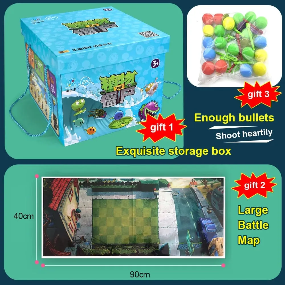 PVZ 2 Character Mini Figurine Complete Collection Peashooter Figure Scene Map Accessory Indoor Decor Holiday Collectible Gift — image 3