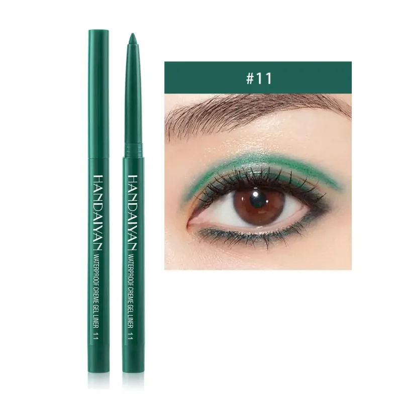 1PC White Matte Eyeliner Gel Pen Long Lasting Waterproof Eye Liner Pencil Mabilis na pagkatuyo Hindi-smudge Eye Makeup para sa mga Babaeng Cosmetics — image 26