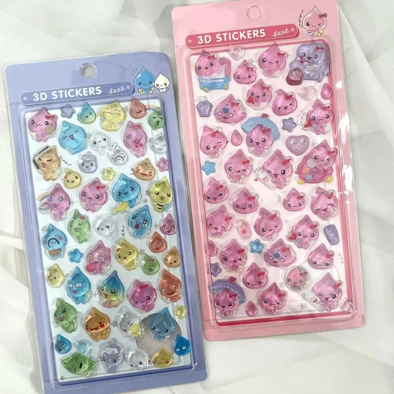 3D Stickers Cartoon Sticker Accessories Cute Stickers Seal 3d Phone Stickers Notebook DIY Stickers ボンボン ドロップシール — image 2