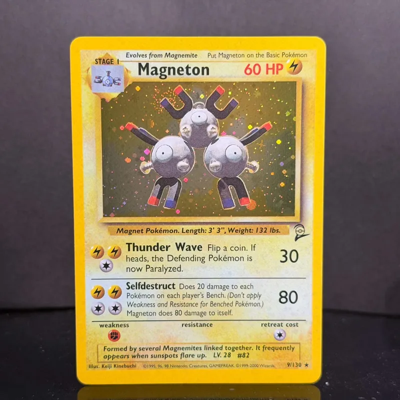 Pocket 2000 Base Set 2 OG Nostalgia Collectible Hitmonchan Scyther Clefable Pidgeot Mewtwo Traditional Holo Proxy — image 2