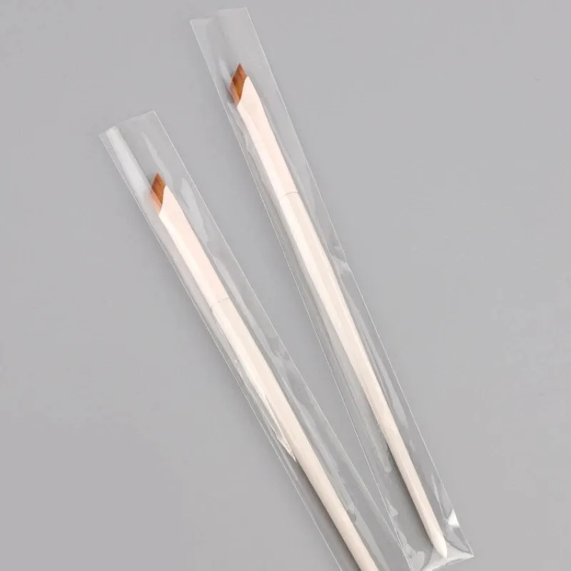 1Pc Upgrade Blade Eyeliner Brush Ultra Thin Fine Angle Flat Eyebrow Brush Under The Eye Makeup Brushes Precise Detail Brush Gift — image 6