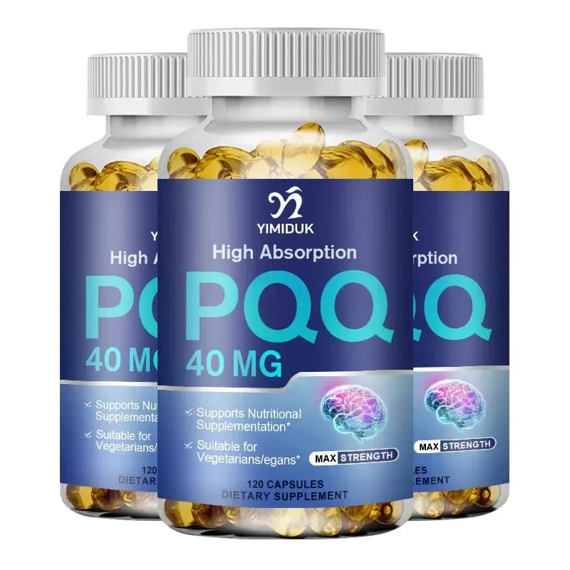 PQQ Capsules Supplement 40 mg - Mitochondrial Biogenesis & Metabolism - Supports Brain Heart Health & Cognitive Function — image 10