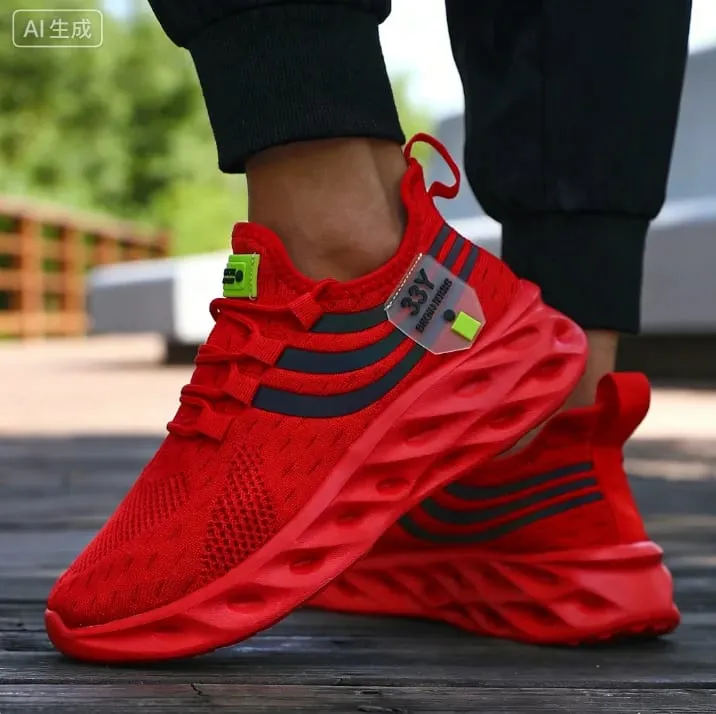 Casual Sports Running Shoes for Men Lightweight Casual Sports Shoes Comfort Athletic Nonskid Sneakers Outdoor Tenis Para Hombre — image 11