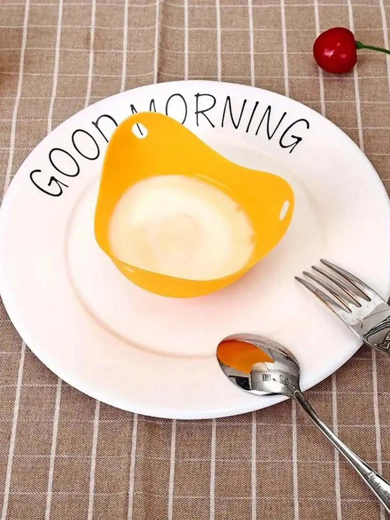 4pcs In Random Colors Egg Boiler Mold Cup Silicone Egg Poachers Poached Egg Cups For Microwave Air Fryer Stovetop Egg Cooking — image 6
