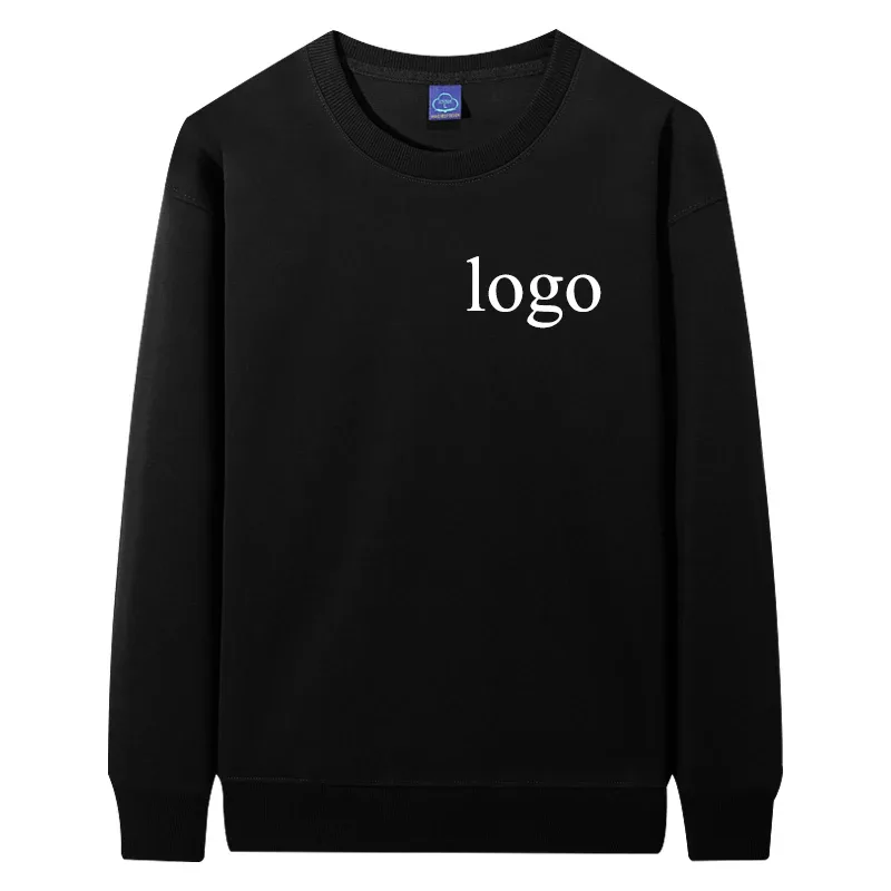 Customized Round Neck 60% Cotton Hoodies Men Fashion Printed Loose Long Sleeve Pullover Women Personality Streetwear Sweatshirts — image 1