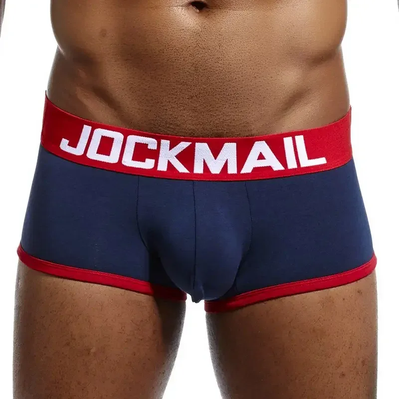Mens Underwear Jockstrap Boxer Trunks Gay Penis Pouch Cueca Boxer Calzoncillos Hombre Man Boxer Shorts Sleepwear Gay Panties — image 28