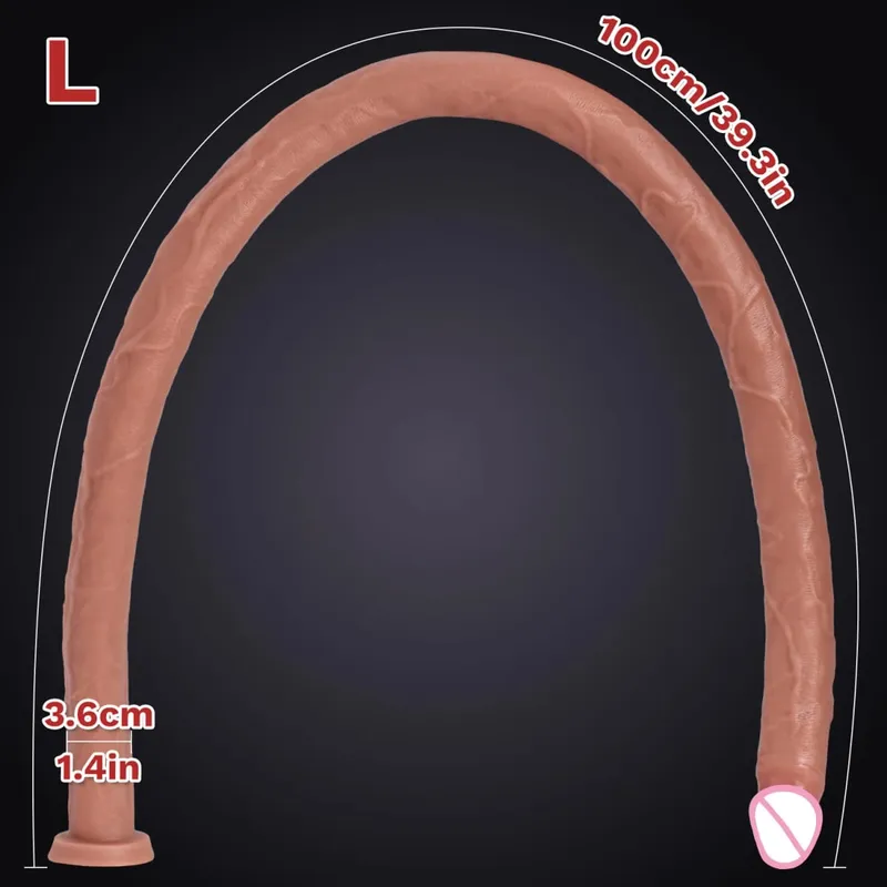 Extra Long Realistic Dildos G Spot Stimulation Deep Touch Penis Vagina Anal Dildo Dick Adult Sex Toys for Women Men Butt Plug — image 8
