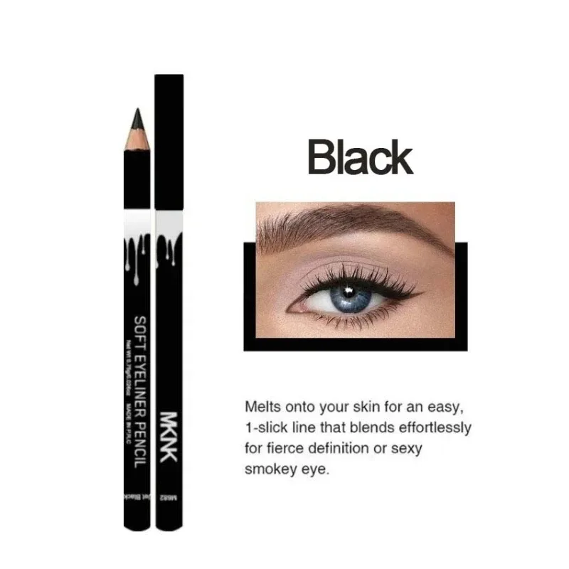 1/12pcs White Eyeliner Makeup Lasting Smooth Easy To Wear Eyes Brightener Waterproof Fashion Eyes Liner Pencils Eye Makeup Tools