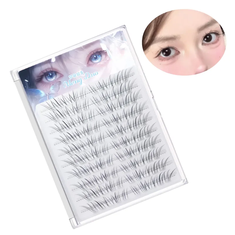 Air Ultralight Eyelashes DIY Individual Lashes Clusters Natural Fresh C Curl 9-11mm Black Lash Extension Flying Eye Lashes