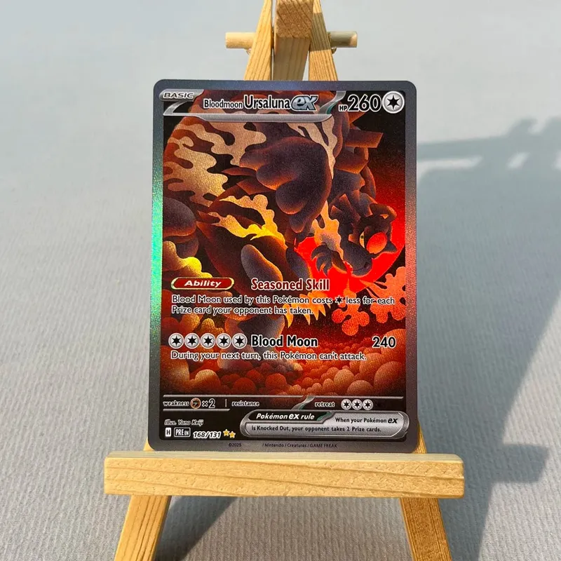 PRE PTCG5-001 Tcg proxy PKM Cards Vaporeon ex Espeon ex Rare Collection Battle Toys Gifts for Hobbies home play