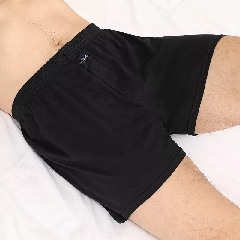 นักมวยชาย Pantie Lot Underpant หลวมขนาดใหญ่ผ้าฝ้าย PLUS ขนาดชุดชั้นในชายกางเกงนักมวยชายกลางนักมวยชาย — image 12